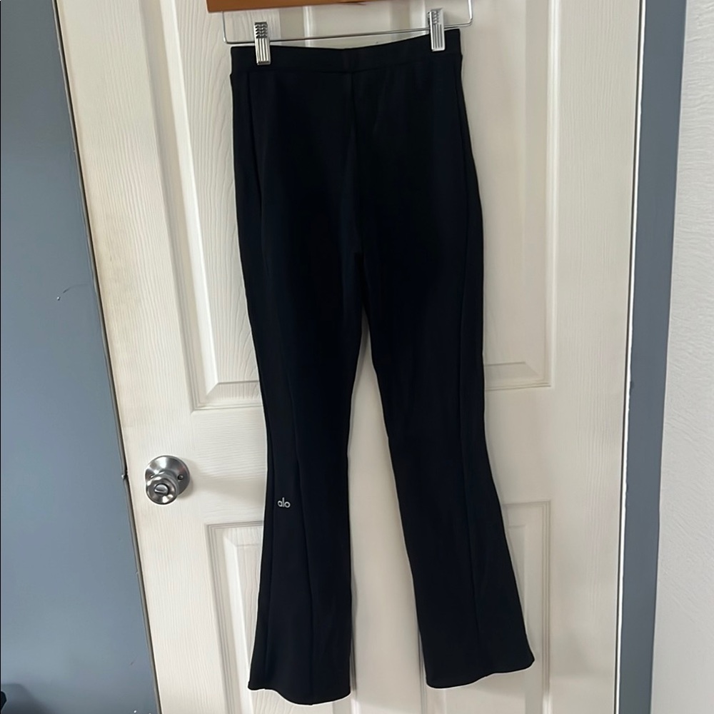 ALO Yoga Black Flare Pants